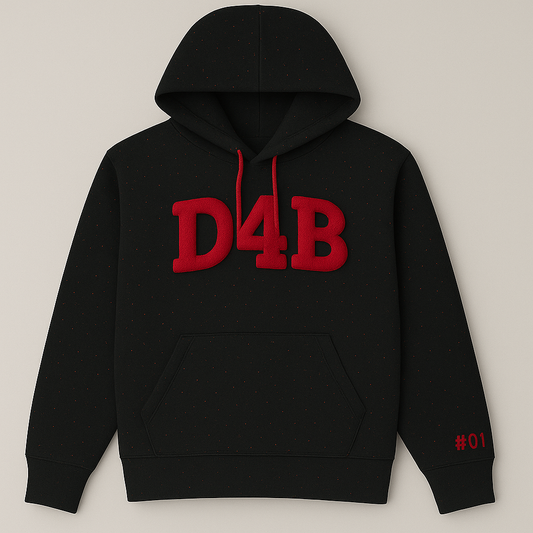 D4B Hoodie #01 “Bred”