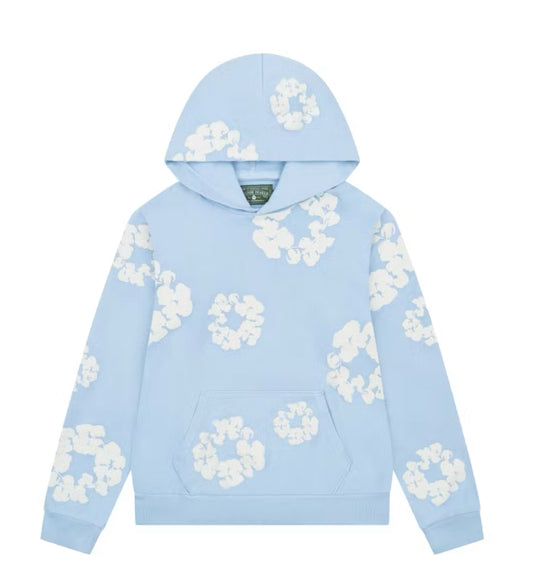 Baby Blue Denim Tears Hoodie