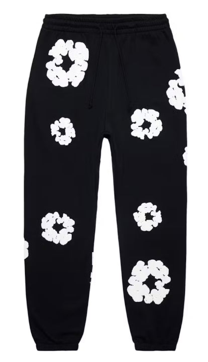 Black and White Denim Tears Pants
